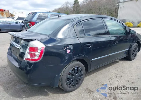 2012 Nissan Sentra 2.0 S из США, поврежденный, VIN 3N1AB6AP4CL693100